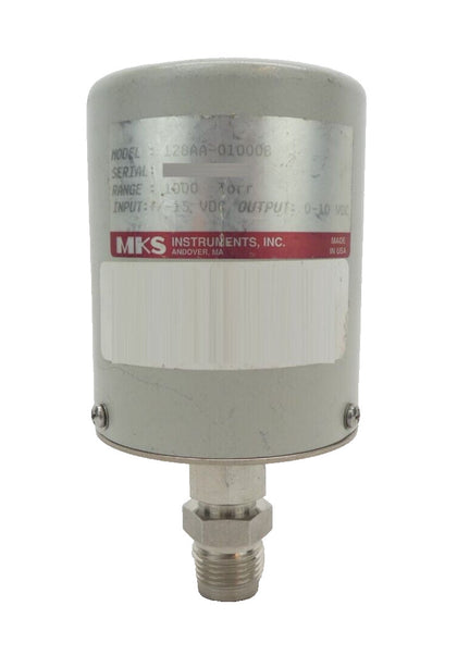 MKS Instruments 128AA-01000B Baratron Pressure Transducer Tested Working Surplus