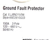 Cutler Hammer ELJBN3250W 3 Pole Ground Fault Protector Lot of 2 Working Surplus