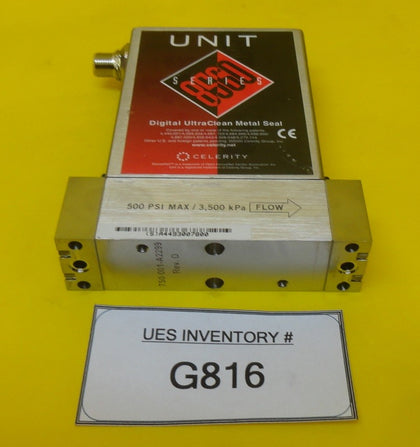 Unit Instruments UFC-8565 Mass Flow Controller MFC 3L Ar 8560 Used Working