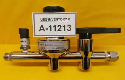 Evans Components NB-GGL-8C-PT1 Manual Regulator Manifold 3100B150PG088 Used