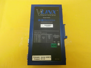 B&B Electronics ESR904 4-Port Industrial Ethernet Serial Server V3.0 V-LINX Used