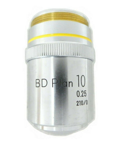 Nikon Precision BD Plan 10 0.25 Microscope Objective 210/0 Working Surplus