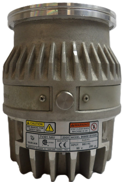 TV-301 Navigator Varian 9698918M006 Turbomolecular Pump Turbo Working