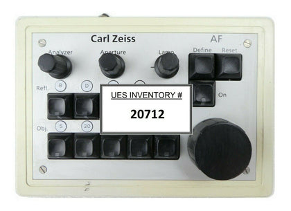 Carl Zeiss 457493 Microscope Analyzer Aperture AF Remote Controller Working