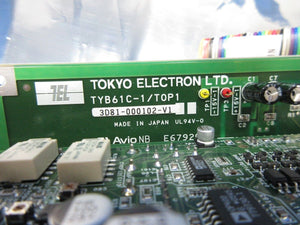 TEL Tokyo Electron 3D81-000102-V1 PCB TYB16C-1/TOP1 3D08-000063-11 Used