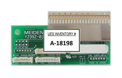 Meiden YZ99Z-03 Backplane Interface Board PCB SU22A32031 TEL Lithius Working