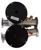 MKS Instruments L2-40-SP1 Angle Valve Reseller Lot of 2 Working Surplus