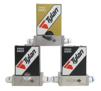Tylan 2900 Series Mass Flow Controller MFC Reseller Lot of 3 Refurbished
