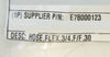 CTI-Cryogenics 80430757G360 Cryopump Supply CryoLine Varian VSEA E78000123 New