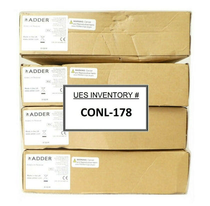 Adder X100/R ADDERLink Extender Receiver Reseller Lot of 4 New Surplus