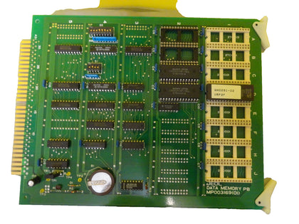 JEOL MP003169(01) Data Memory PB Board PCB Card EM-2010F Working