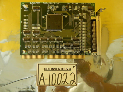Contec BUS-PAC(PC)E ISA Bus Expansion Board PCB Card 7024F Used Working