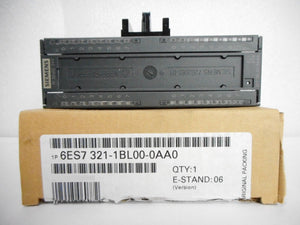Siemens 6ES7 321-1Bl00-0AA0 Digital Input Module SIMATIC S7 New Surplus