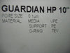 Mykrolis GHPV01PLT Filter Guardian HP 10" 0.1µm Reseller Lot of 4 New Surplus