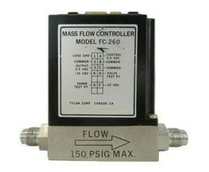 Tylan General FC-260 Mass Flow Controller MFC 50 SCCM N2 Working Spare