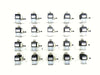 Koganei F-AVP125-19W Air Operated Valve F-AVP125 Type Lot of 20 Working Surplus