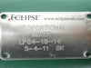 Eclipse LP64-16-14 Low Pressure Proportional Mixer 106BV-B Edwards TPU Used