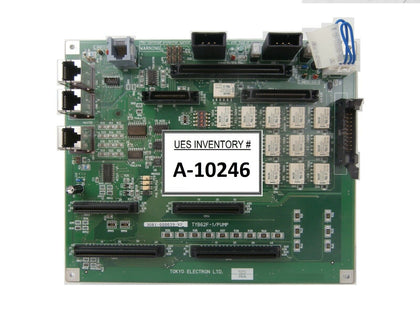 TEL Tokyo Electron 3D81-000039-V2 Backplane PCB TYB62F-1/PUMP Telius Working