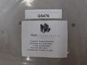 Muto Technology MR-16401 SS Door Shield 4182280-0001