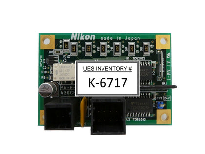 Nikon 4S008-393 Fan Alarm Display Board PCB FAN-ALM-6 NSR-S610C Working Spare