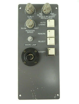 Nikon 2S070-043 Microscope Panel 2S700-552 OPTISTATION 3 Missing Knob Working