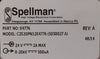 Spellman X4776 High Voltage Power Supply CZE20PN12X4776 AB Sciex TripleTOF 6600