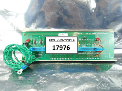 JEOL AP002118(00) Backplane Board PCB HT I/O MPB JSM-6400F SEM Used Working
