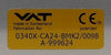 VAT 0340X-CA24-BMK2 300mm Pneumatic Vacuum Slit Valve Actuator and Gate Working