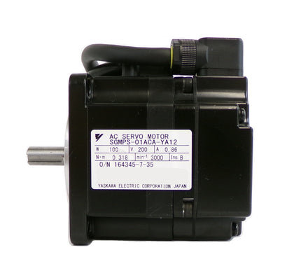 Yaskawa Electric SGMPS-01ACAYA12 AC Servo Motor Working