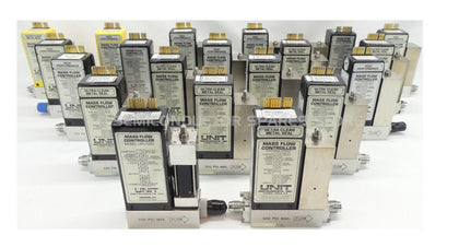 UNIT Instruments Mass Flow Controller MFC UFC-1100 UFC-1500A UFC-1160 Lot of 20