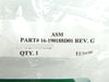 ASM Advanced Semiconductor Materials 16-190188D01 OW Gas Line Bypass Lid New