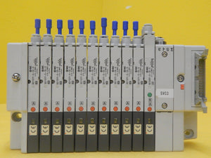 TEL Tokyo Electron SVC3 11-Port Manifold SMC SQ1131DY-5-C4-Q PR300Z Used Working