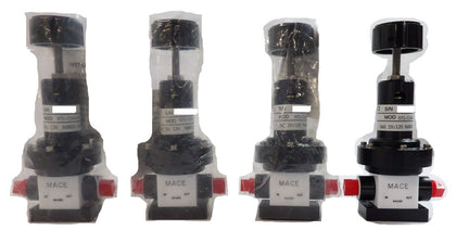 Mace 971-1144-91 Teflon Regulator Reseller Lot of 4 Lam Research New Surplus