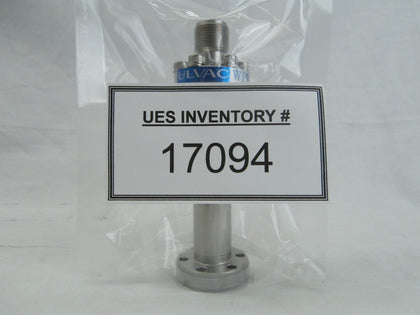 Ulvac Technologies WPB-10-034 Vacuum Pirani Gauge Sensor Head New Surplus