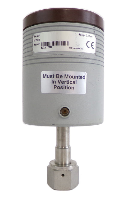 MKS Instruments 627A.1TBD Baratron Capacitance Manometer Working Surplus