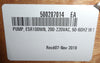 Ebara Technologies ESR100WN Dry Vacuum Pump 200-220VAC 500287014 New Surplus