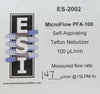 ESI Elemental Scientific ES-2002 Kit MicroFlow PFA-50 ES-2502 ES-2501-100 New