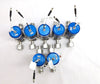 Fujikin SPDSA 500 90-100 PSI FVCR Pneumatic Diaphragm Valve Lot of 7 Working