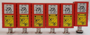 Edwards D02187000 Active Pirani Vacuum Gauge APG-MPB-15V-NW16 Lot of 6 Working