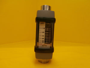 Cole-Parmer HC205S-010 1.0 GPM 3.75 LPM Flow Meter New Surplus