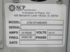 SCP Santa Clara Plastics 2700 Standard Recirculation Unit Supply Tested As-Is