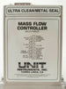 UNIT Instruments UFC-8160 Mass Flow Controller MFC 200 SCCM CHF3 Working Spare