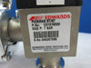 Edwards C31315000 Isolation Valve with D02182000 Pirani Gauge Used Working