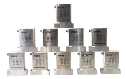 Brooks Instrument GF125CXXC Mass Flow Controller MFC GF125C-910556 Lot of 10