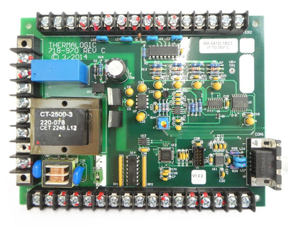 Thermalogic 718-970 Temperature Control PCB Assembly Working Surplus