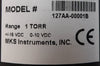 MKS Instruments 127AA-00001B Baratron Pressure Transducer Working Surplus