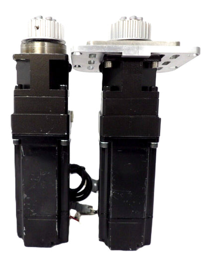 Yaskawa SGMAH-04AAF41 AC Servo Gearmotor YSC-SG08PE04-01 AMAT Lot of 2 Working