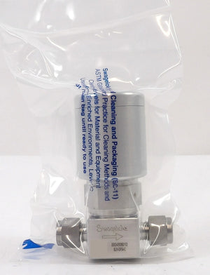 Swagelok 6LVV-DPS4-C 2-Port Diaphragm Valve Lot of 2 New Surplus