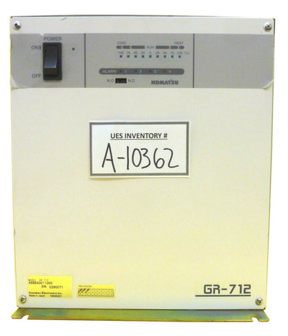 Komatsu Electronics ABBBA0011000 Heat Exchanger Power Supply GR-712 Used Working
