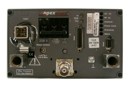 Apex 2013 AE Advanced Energy 660-063437-002 Generator 3156113-024 F/R A Tested